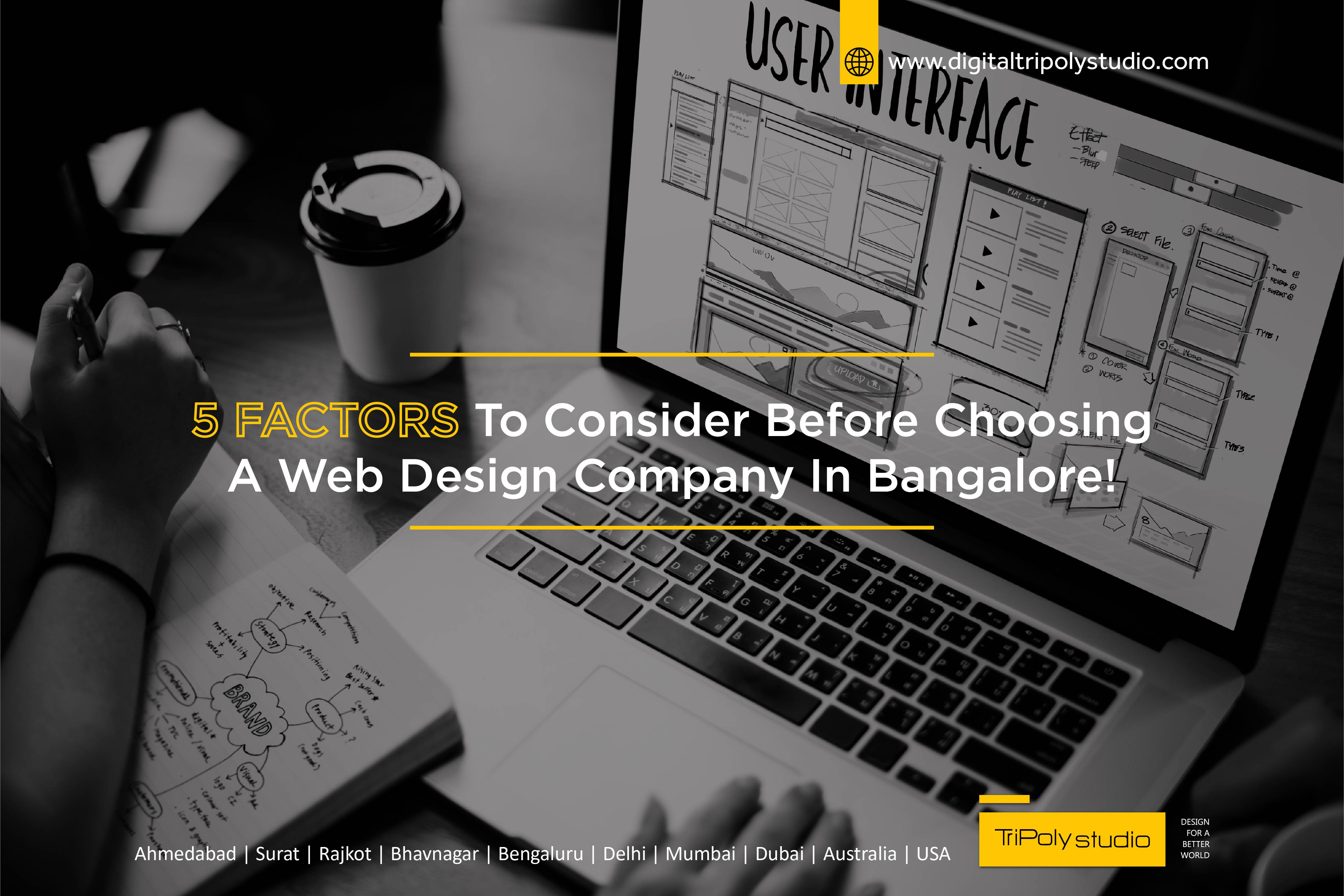 5 factors to consider before choosing a web design company in bangalore